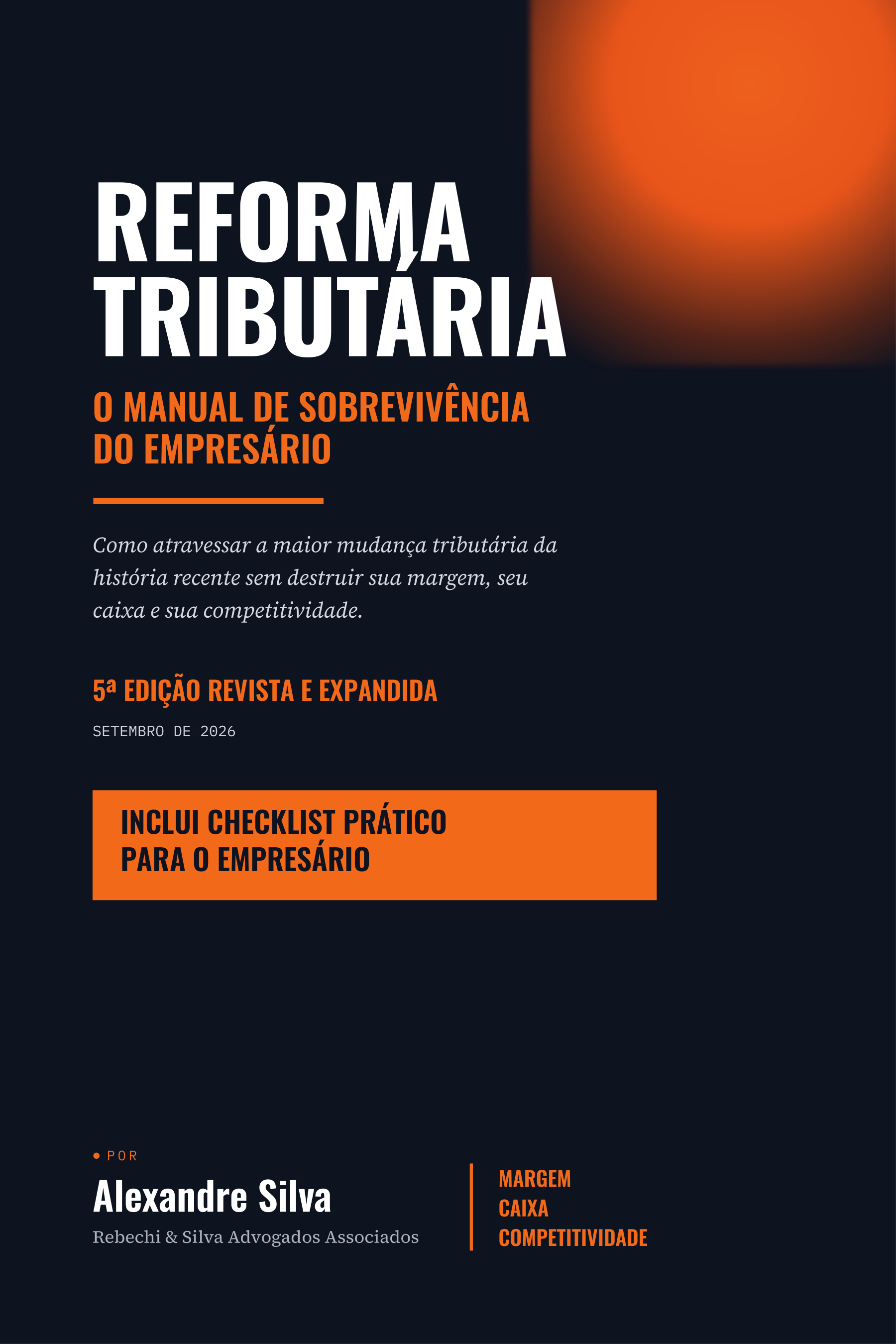 Capa de Reforma Tributária — O Manual de Sobrevivência do Empresário, 5ª edição